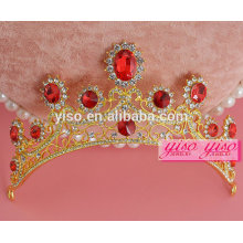 decorative kings and queen christmas wedding comb tiara